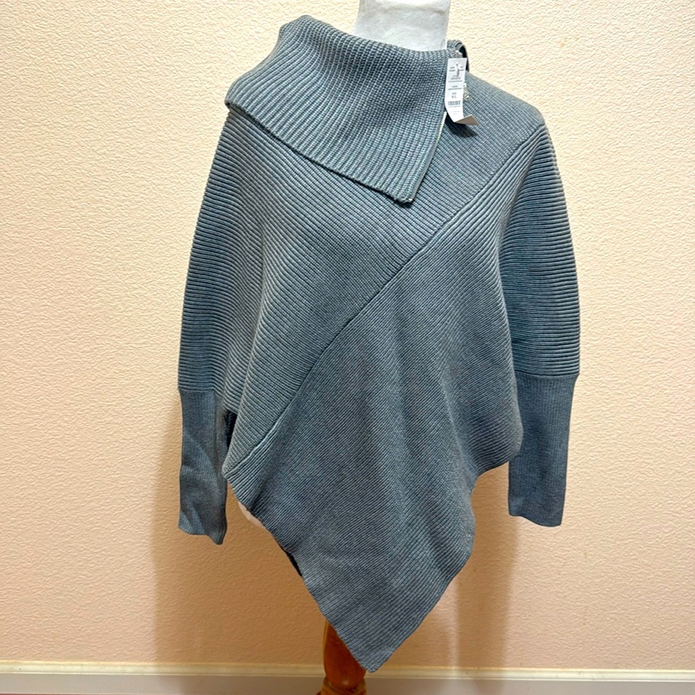 WHBM- Brand new with tags asymmetrical pullover sweater